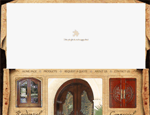 Tablet Screenshot of heritagecustomdoors.com
